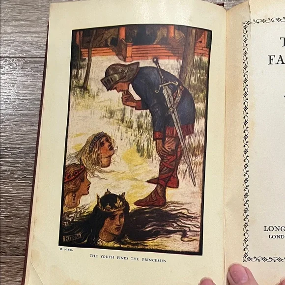 Vintage Red Fairy Book by Andrew Lang 1929 Crown Edition - Picture 3 of 13